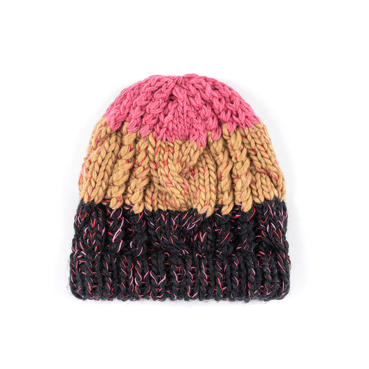 Shiraleah Spencer Knit Winter Hat/ Beanie, Tan by Shiraleah