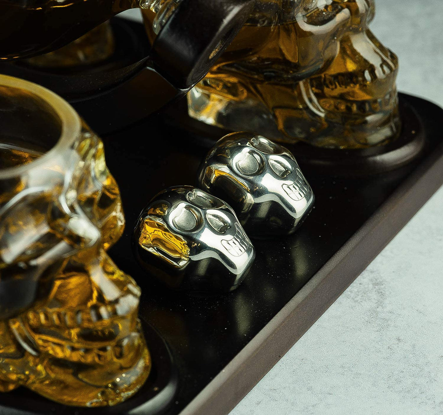 Large Skull Decanter Set - By The Wine Savant