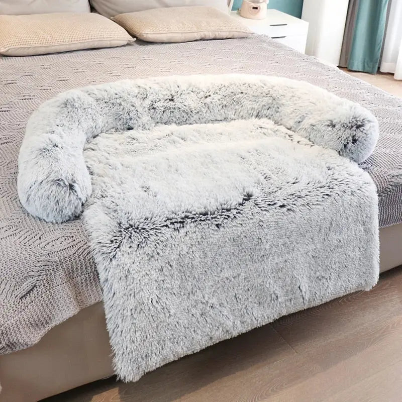 Dog Sofa & Bed Mat - Plush Cover by GROOMY