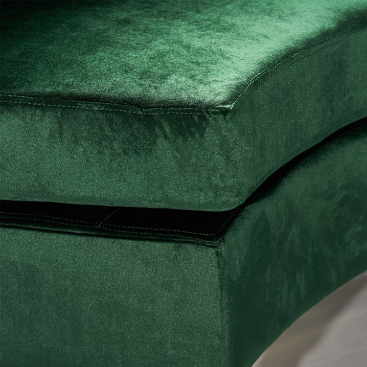 Modern Curved Half Moon U Shape Velvet Sofa Set " 2 Colors Available" by Blak Hom