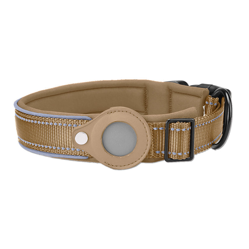 AirTag Collar w/ Waterproof & Quick Release Buckle by GROOMY