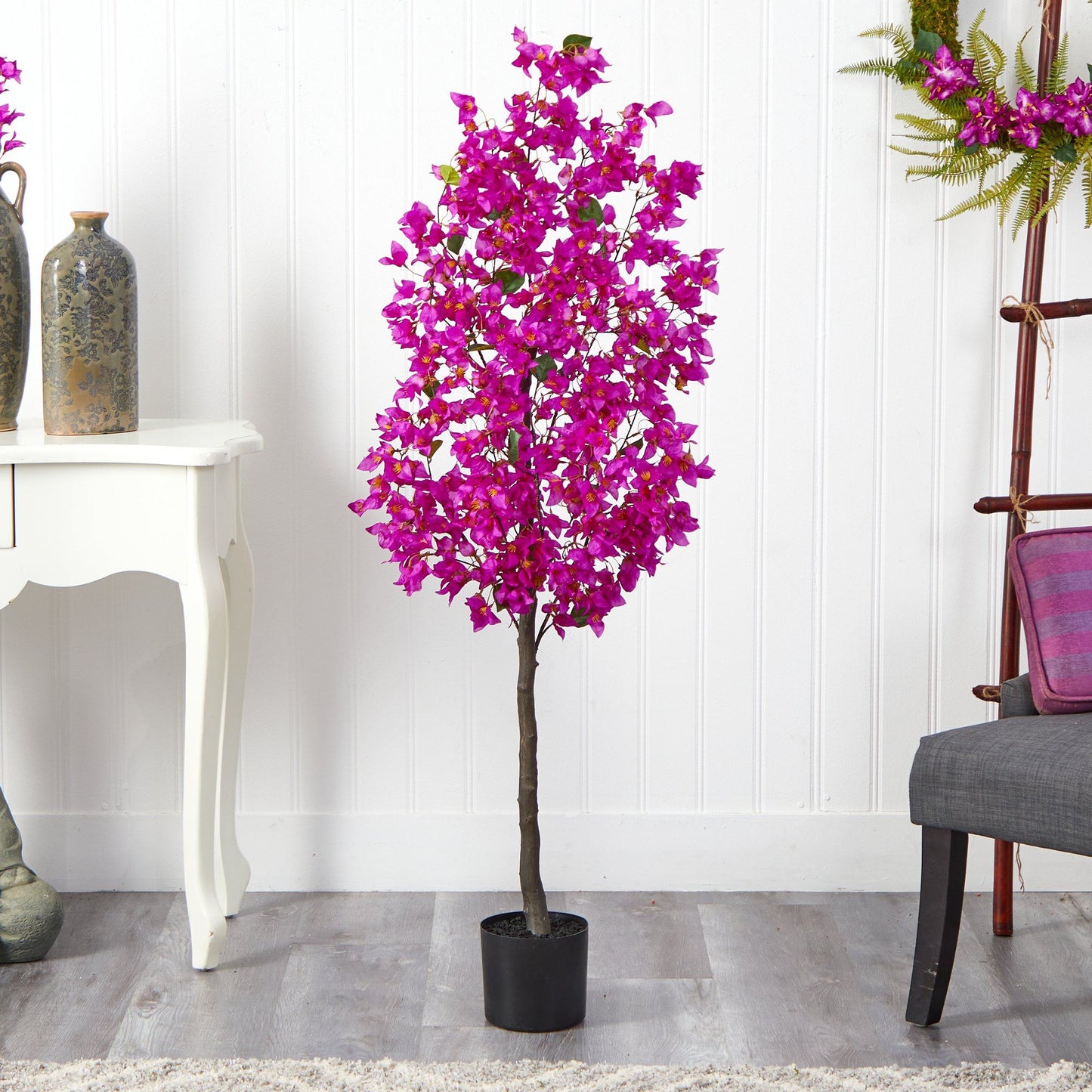 5’ Bougainvillea Artificial Tree by Nearly Natural