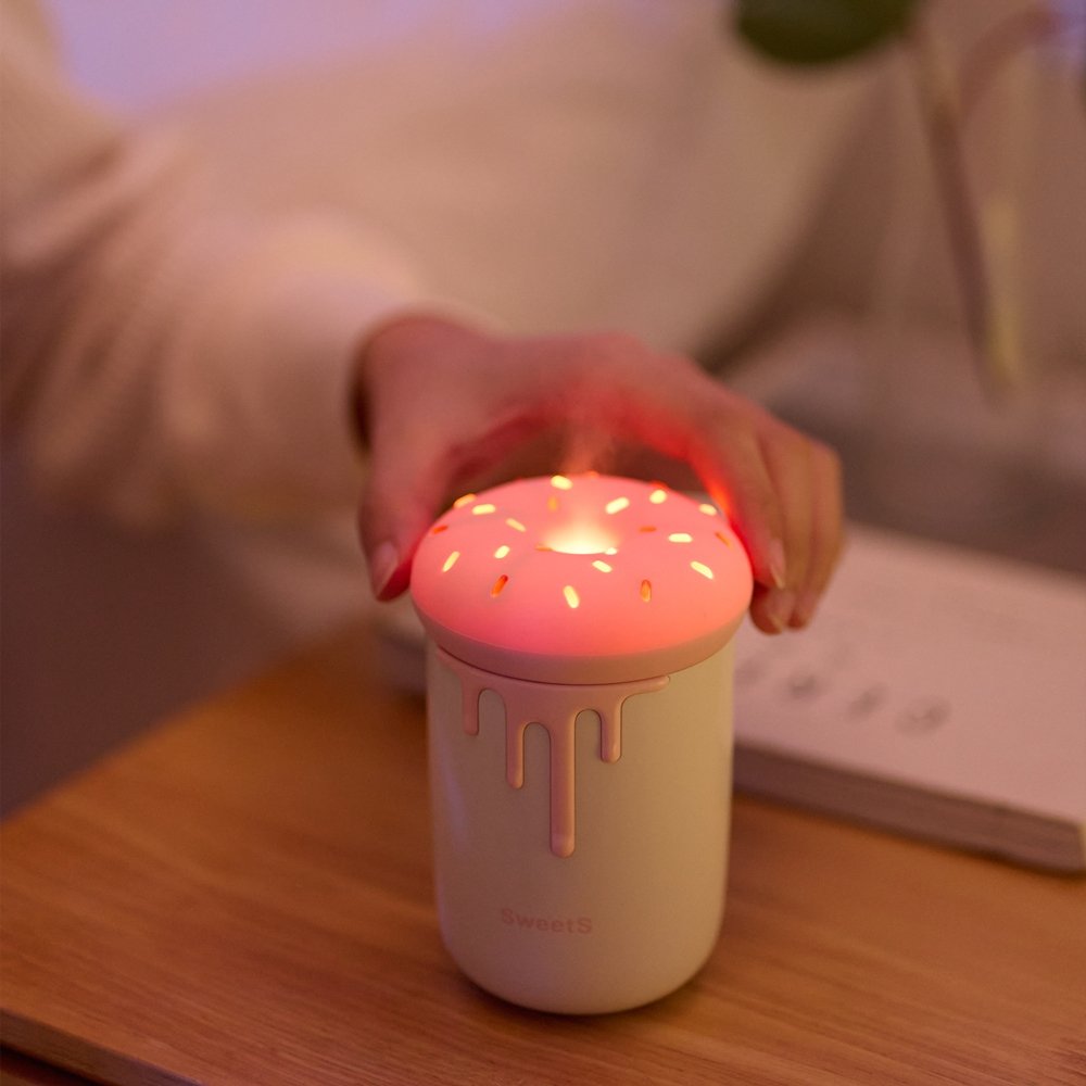 Cute Donut Humidifier by Multitasky
