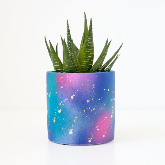 Galaxy Cosmos Cement Planter by Kailo Chic